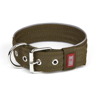 Нашийник Keeper Active нейлоновий посилений 4см хакі