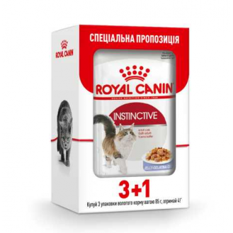 Роял Канін 85 г Instinctive Jelly (3+1)  