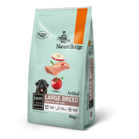 Сухий корм для цуценят великих порід Nature Bridge Herbal супер - преміум 15кг (ціна за 1 кг)