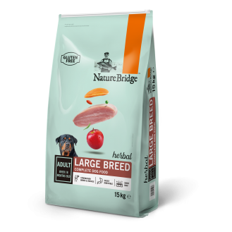 Сухий корм для собак великих порід Nature Bridge Herbal супер - преміум 15кг (ціна за 1 кг)