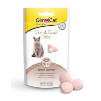 Ласощі для кішок GimCat Skin & Coat Tabs 40 г (для шкіри та вовни)