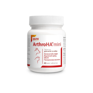 Dolfos Arthro HA Mini для собак і котів до 5 кг, 1 таблетка