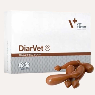 VetExpert DiarVet Діарвет харчова добавка для котів та собак 1 капсула
