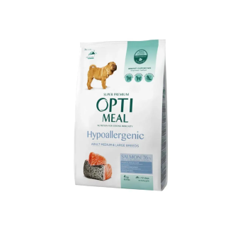Сухий корм для собак Optimeal Hypoallergenic Medium & Large Breeds Adult 1 кг - лосось (ваговий, фасування з мішка 4 кг)