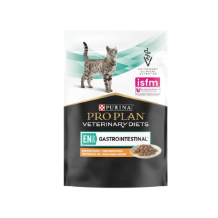 Вологий корм для котів Pro Plan Veterinary Diets EN Gastrointestinal 85 г - курка Вологий корм для котів Pro Plan Veterinary Diets EN Gastrointestinal 85 г - курка