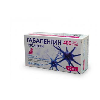 Габапентин 400мг 1 таблетка