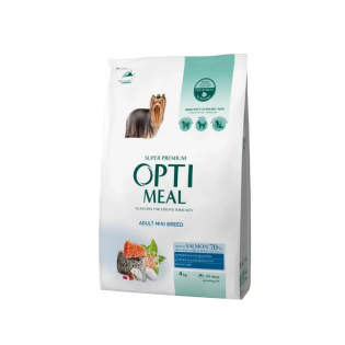 Cухий корм для собак Optimeal Mini Breed Adult - лосось 1 кг на вагу