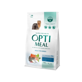 Cухий корм для собак Optimeal Mini Breed Adult 700 г - лосось