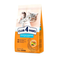 Сухий корм для котів Club 4 Paws Premium Sensitive Digestion 2 кг - курка