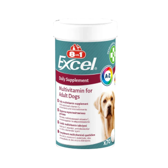 Вітаміни для собак 8in1 Excel Multi-Vitamin Adult Daily Supplement 1 таблетка