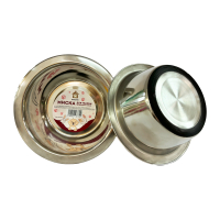 Миска для тварин металева протиковзка економ Pawster 0,9 л