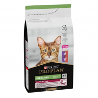 Сухий повнораційний корм для  котів Purina Pro Plan Sterilised 1,5кг  - качка та печінка