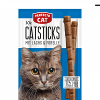 Ласощі для котів Perfecto палички Fine Cat - лосось/форель  (ціна за 1шт)