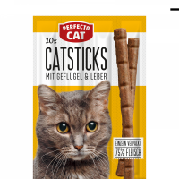 Ласощі для котів Perfecto палички Fine Cat - курка/печінка (ціна за 1шт)
