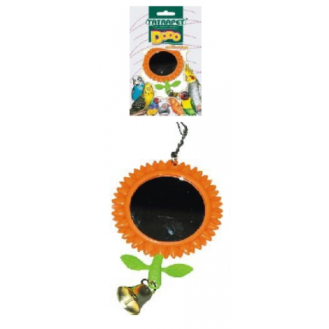 Дзеркальце для птахів Tatrapet з дзвіночком 16 см