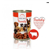 Вологий корм для собак FineDogt консерва 415 г - яловичина