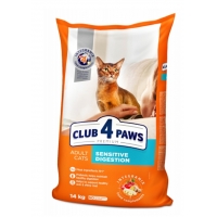 КЛУБ 14 кг ПРЕМІУМ КОТИ/ЧУТЛИВЕ ТРАВЛЕННЯ 4630901  909399 ( ціна за 1 кг)