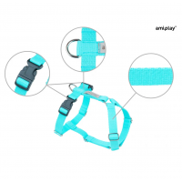  Шлейки  Guard Samba S 17-27  26-35 x 1,5cm бірюзові