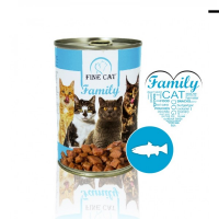 Вологий корм для котів Fine Cat консерва 415 г - риба Вологий корм для котів Fine Cat консерва 415 г - риба