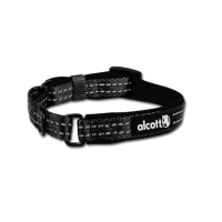 Нашийник Alcott для собак M 35-50 см - чорний