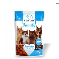 Вологий корм для котів Fine Cat 100 г - риба Вологий корм для котів Fine Cat 100 г - риба