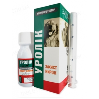 Суспензія ЗооХелс Уролик при сечокам'яній хворобі собак та котів 50 мл