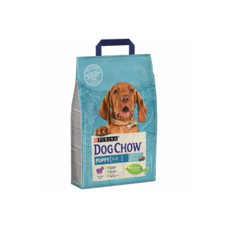 Дог Чау 2,5 кг для цуценят з ягням