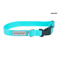 Нашийник для собак Amiplay Samba XL 45-70 * 2,5 см - бірюзовий Нашийник для собак Amiplay Samba XL 45-70 * 2,5 см - бірюзовий