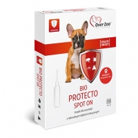 Краплі для цуценят від комах Over Zoo Bio Protecto Spot On ЕКО  4х1мл (ціна за 1шт)