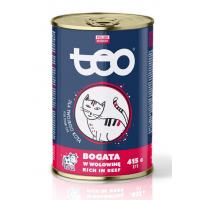 Вологий корм для котів Тео консерва 415 г - яловичина Вологий корм для котів Тео консерва 415 г - яловичина