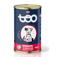 Вологий корм для собак Тео консерва 1250 г - яловичина