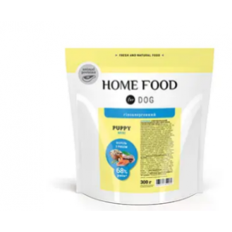 Сухий корм для цуценят Home Food Hypoallergenic Mini Puppy 300 г - форель та рис