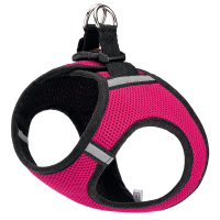 Шлейка з сітчатого нейлону для собак малих порід Kareline L рожева