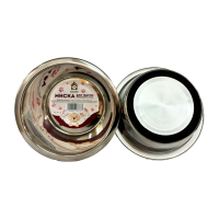 Миска для тварин металева протиковзка економ Pawster 1.8 л