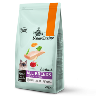 Сухий корм для дорослих котів Nature Bridge Herbal супер - преміум 2кг