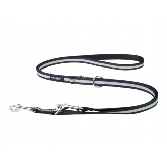 Повідець для собак Amiplay Shine 6в1 S 100-200 * 1 см -чорна