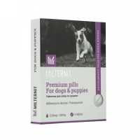 Мілтерніт для собак та цуценят (1 таблетка)