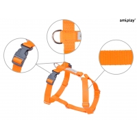 Шлейка дял собак Amiplay  Guard Samba XS 16-25* 25-32* 1 см - помаранчева