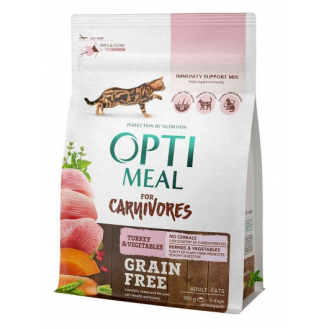 Оптіміл 300 гр для котів індик/овочі Оптіміл 300 гр для котів індик/овочі