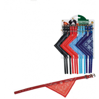 Нашийник colar leather+ scarf 1 x 30см