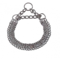 Потрійний нашийник-ланцюг для собак Tatrapet 2,5 мм*50 см