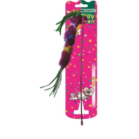 Іграшка для кота з пір'ям Tatrapet 45 см (ціна за 1шт)