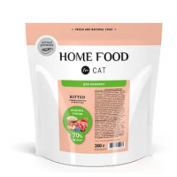 Сухий корм для кошенят Home Food Kitten 200 г - ягнятина з рисом Сухий корм для кошенят Home Food Kitten 200 г - ягнятина з рисом