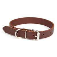 Нашийник 20мм 350-450мм - коричневий
