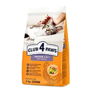 КЛУБ 2 кг коти Індор 4в1  4640201  68780