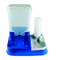 Поїлка та годівниця 2 в 1 дорожня Tatrapet 500 мл