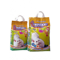 Наповнювач для котячих туалетів ЧЕМПІОН - ЛЮКС №6 - лаванда, середній 5кг (4шт/уп) (ціна за 1шт)