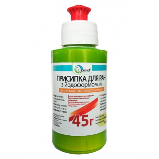 Присипка для ран з йодоформом 2 % уп.45г Ековет