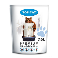 Наповнювач TOP CAT Преміум силікагелевий 7,6л Наповнювач TOP CAT Преміум силікагелевий 7,6л