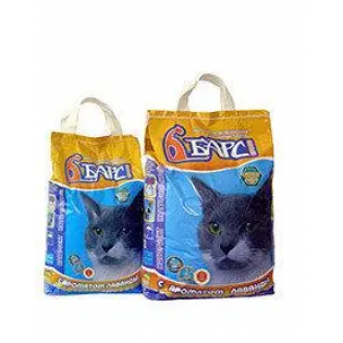 Наповнювач для котячих туалетів БАРС №3 лаванда (стандарт)  5кг (4шт/уп) (ціна за 1шт)